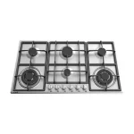 اجاق گاز صفحه ای شش شعله استیل آلتون S601