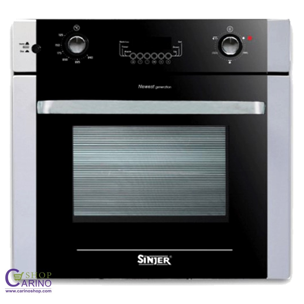 oven sinjer sea9 فر برقی توکار سینجر مدل sinjer oven SEA9 کارینوشاپ carinoshop