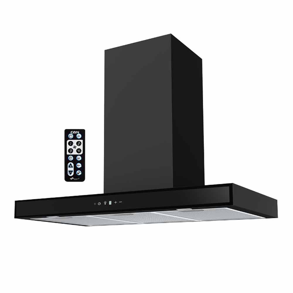 1411 مشکی هود شومینه ای کن can مدل 1411 مشکی عرض 90 سانتی متر فروشگاه کارینوشاپ carinoshop