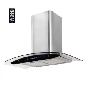 هود شومینه ای کن can مدل تاچ تیتانیوم TOUCHعرض 90 سانتی متر TOUCH فروشگاه کارینوشاپ carinoshop