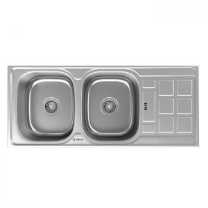 سینک sink روکار ظرفشویی ظرفشوئی داتیس datees مدل DB-134 فروشگاه همواره تخفیف کارینوشاپ