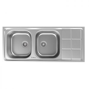سینک sink روکار ظرفشویی ظرفشوئی داتیس datees مدل DB-145 فروشگاه همواره تخفیف کارینوشاپ
