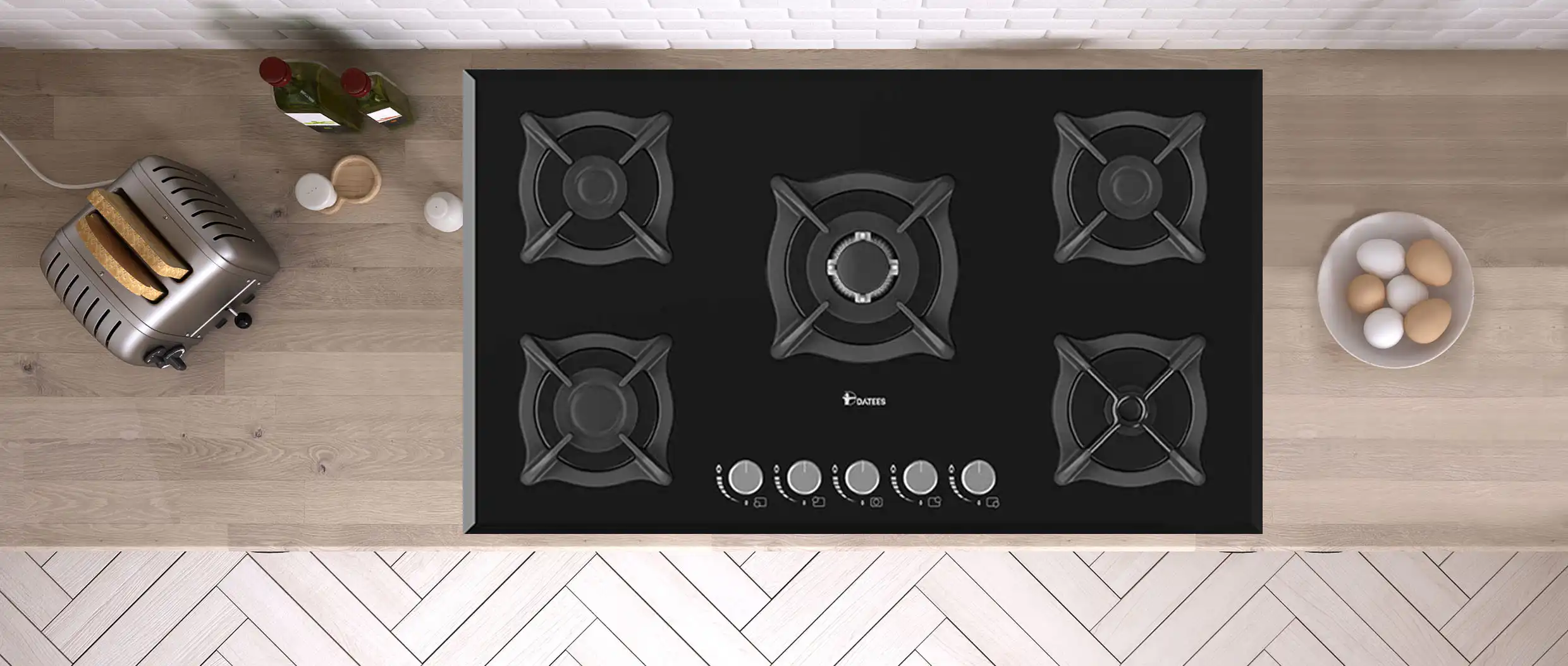 گاز رومیزی و صفحه ای داتیس 531-DG