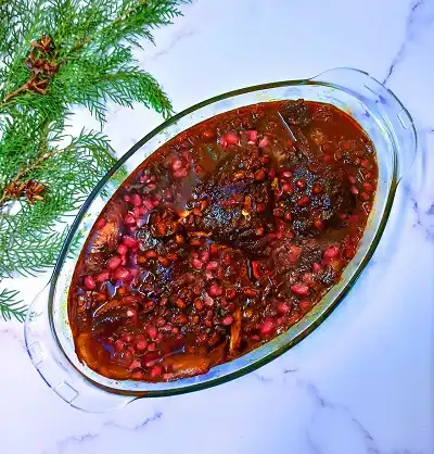 آموزش طرز تهیه پخت خورشت خورش ناردون شمالی با مرغ غذای مجلسی
