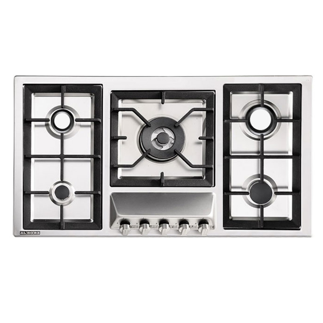 S-5910steel-alborz اجاق گاز صفحه ای رومیزی استیل البرز Steel Alborz مدل S-5910 فروش قسطی