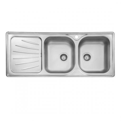 214-steel-alborz سینک sink توکار ظرفشویی ظرفشوئی استیل البرز steel alborz مدل 214