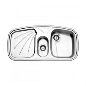 سینک sink توکار ظرفشویی ظرفشوئی استیل البرز steel alborz مدل 610