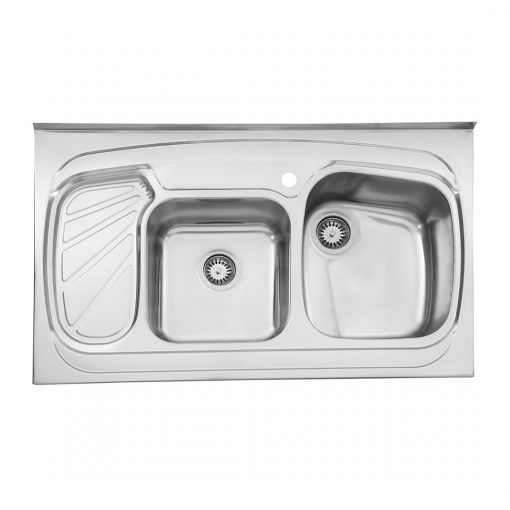 611-steel-alborz سینک sink روکار ظرفشویی ظرفشوئی استیل البرز steel alborz مدل 611