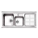 سینک sink روکار ظرفشویی ظرفشوئی استیل البرز steel alborz مدل 815