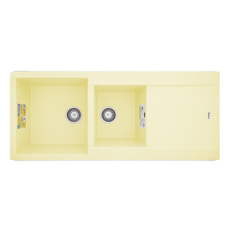 bg004-کرم سینک sink توکار ظرفشویی ظرفشوئی بیمکث bimax مدل BG 004 کرم فروش اقساطی سینک