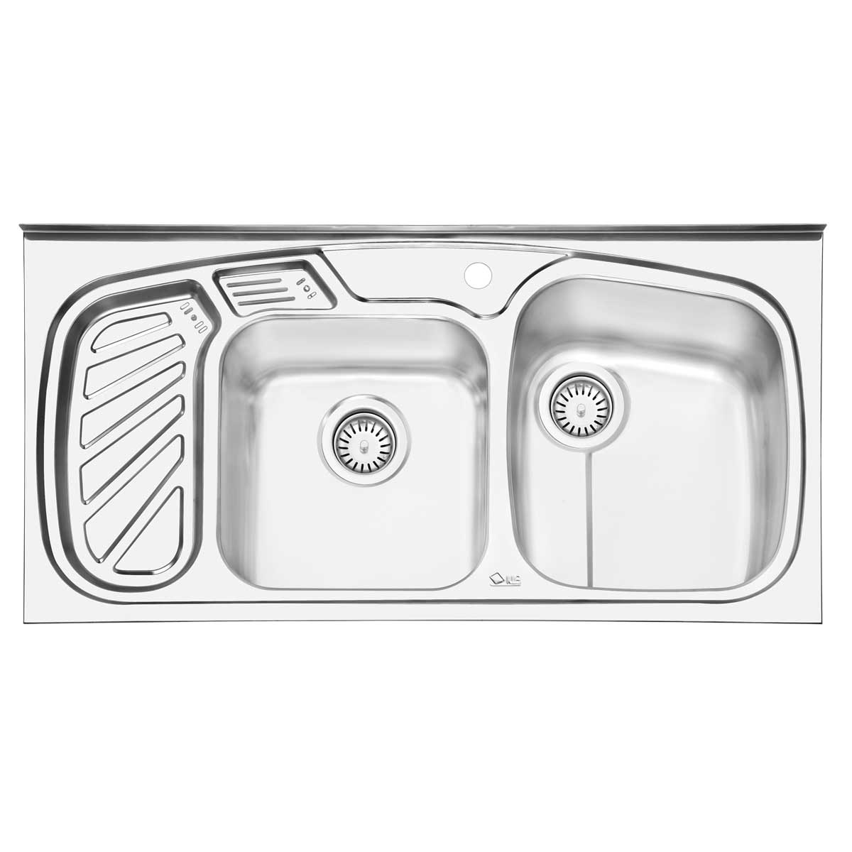 1020 سینک ظرفشویی روکار فانتزی ایلیا استیل ilia steel مدل 1020 ایلیااستیل iliasteel