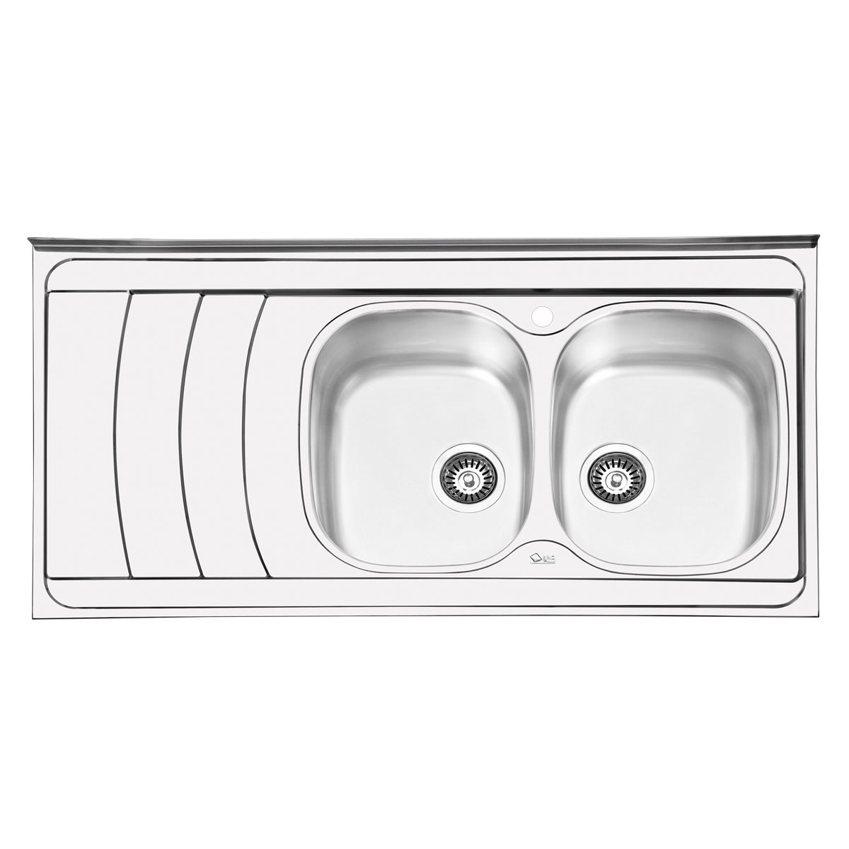 1044 سینک ظرفشویی روکار فانتزی ایلیا استیل ilia steel مدل 1044 ایلیااستیل iliasteel