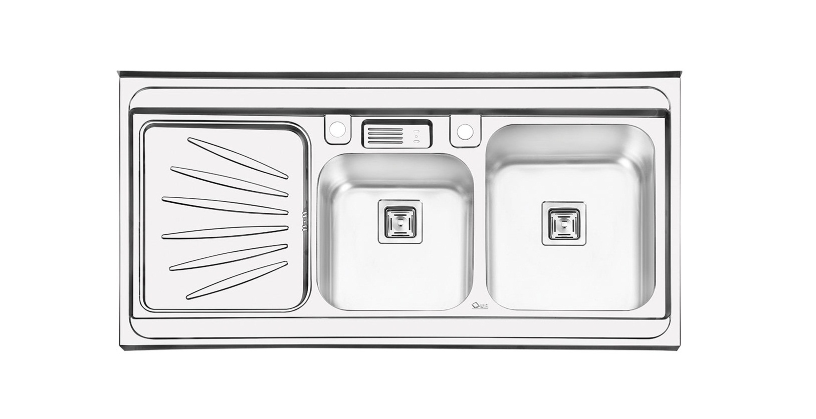1061 iliasteel سینک ظرفشویی روکار فانتزی ایلیا استیل ilia steel مدل 1061 ایلیااستیل iliasteel