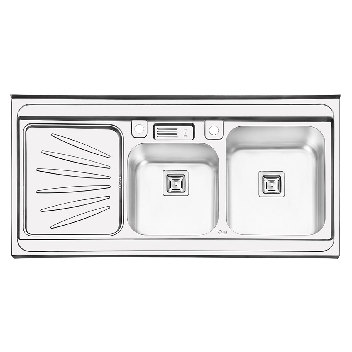 1061 سینک ظرفشویی روکار فانتزی ایلیا استیل ilia steel مدل 1061 ایلیااستیل iliasteel
