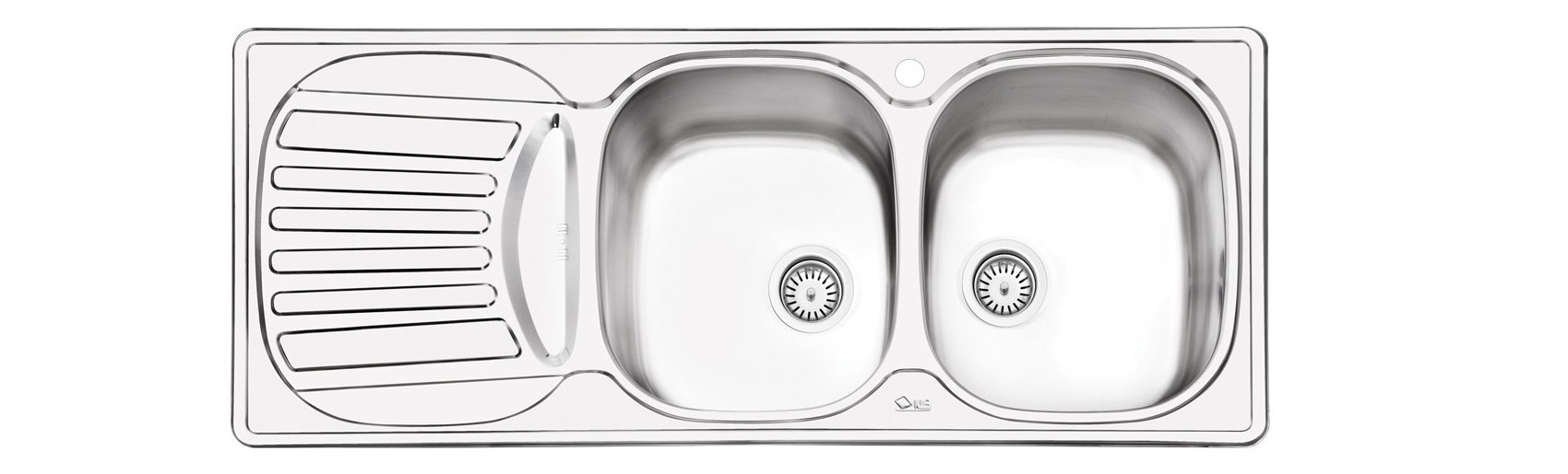 سینک ظرفشویی توکار فانتزی ایلیا استیل ilia steel مدل 2010