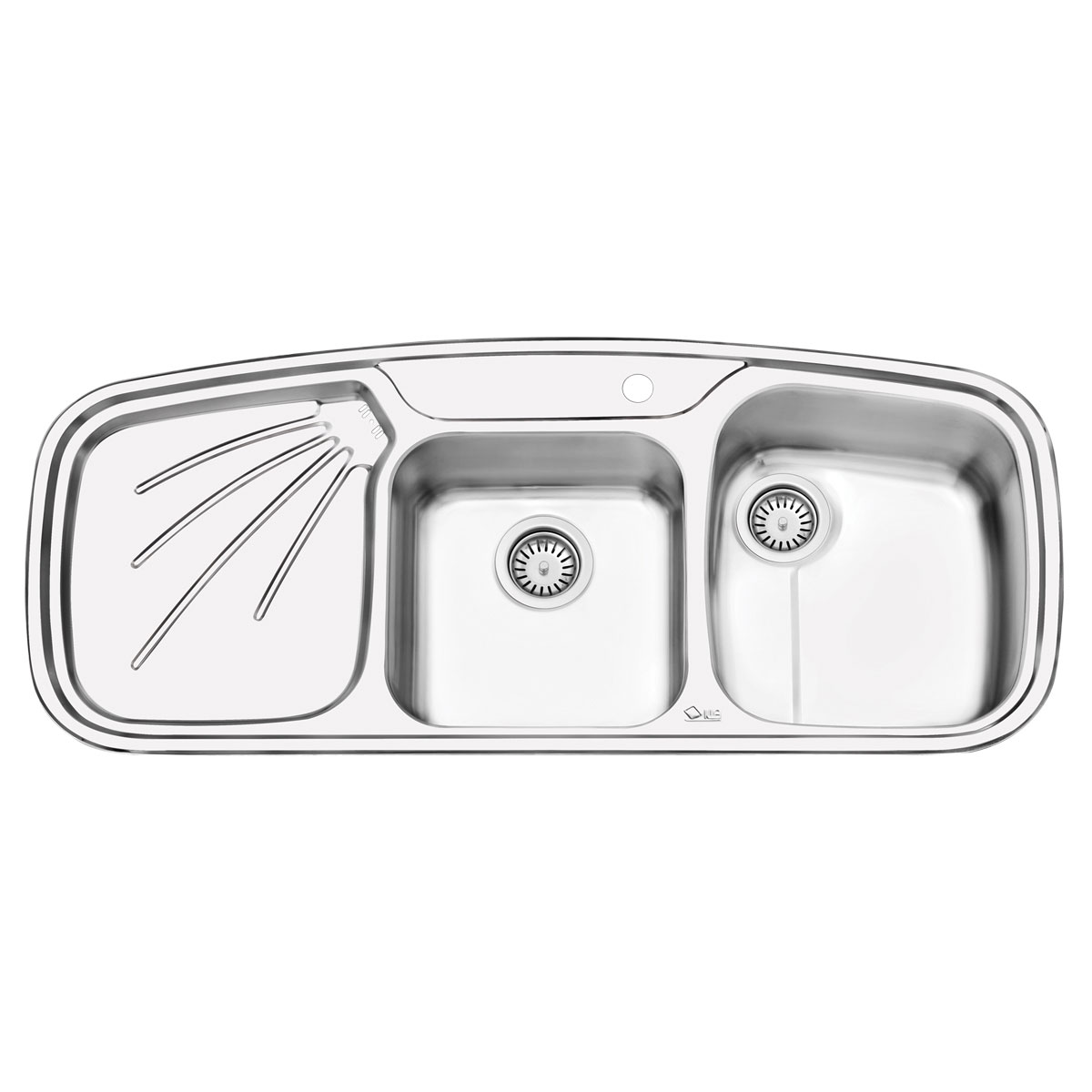 2013 سینک ظرفشویی توکار فانتزی ایلیا استیل ilia steel مدل 2013 ایلیااستیل iliasteel