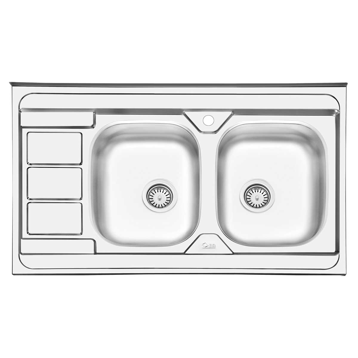 3051 سینک ظرفشویی روکار نمیه فانتزی ایلیا استیل ilia steel مدل 3051 ایلیااستیل iliasteel