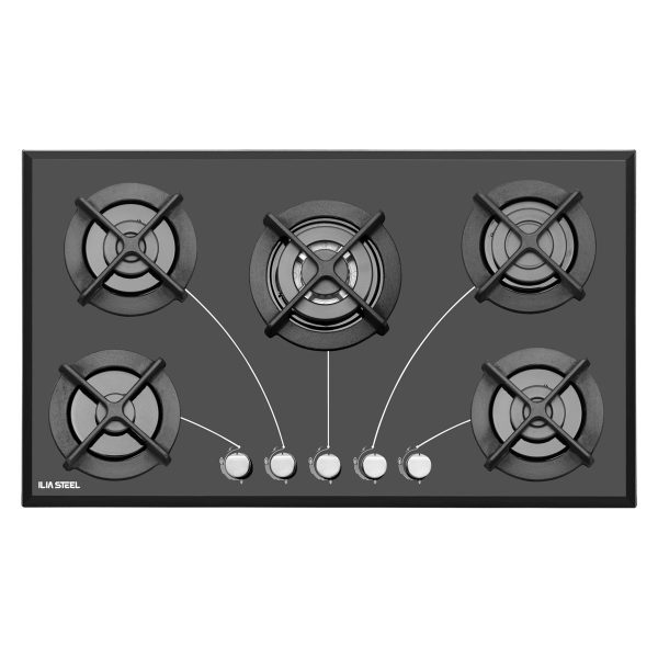 G-502 اجاق گاز صفحه ای رومیزی ایلیا استیل G502 ایلیااستیل ilia steel iliasteel