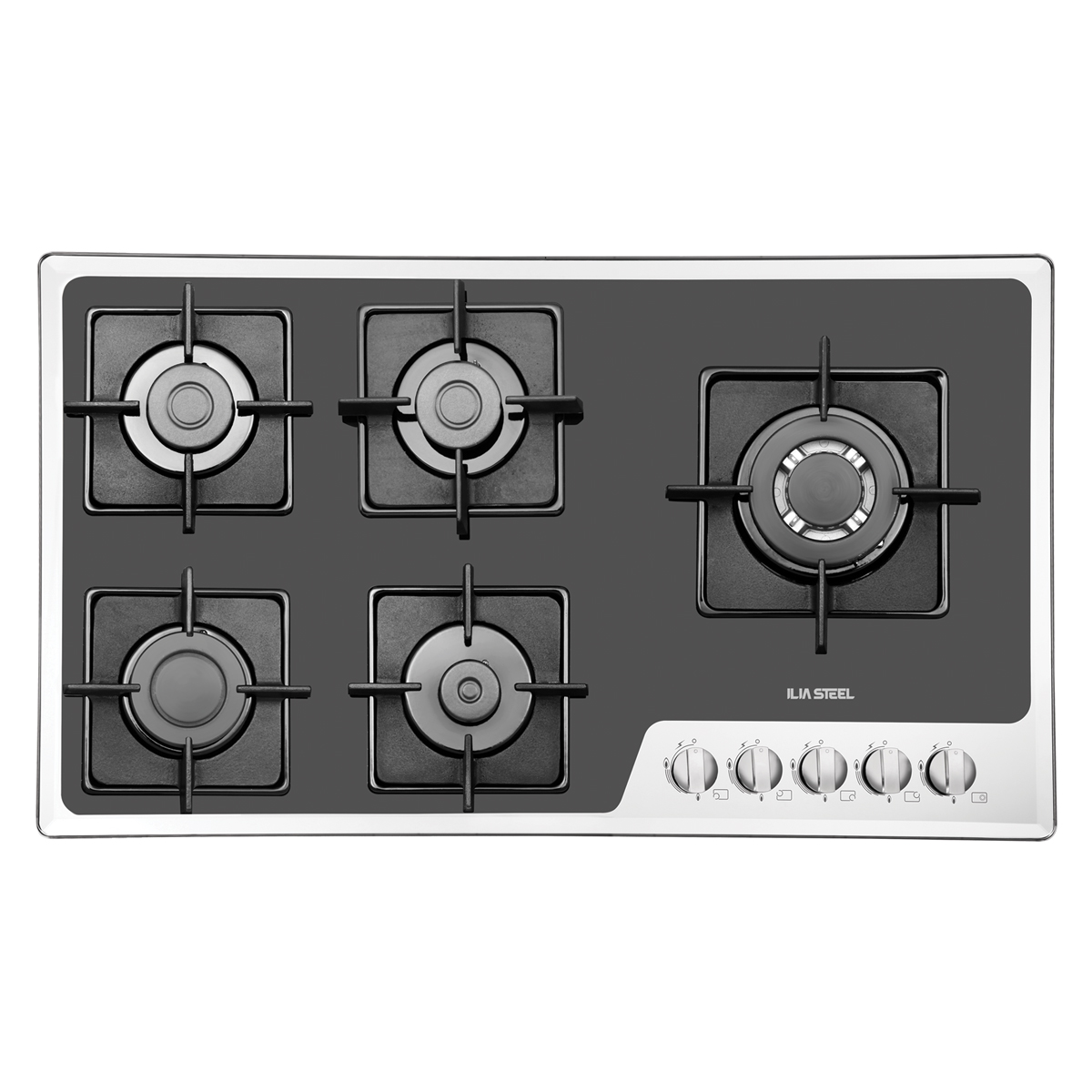 G-504-M اجاق گاز صفحه ای رومیزی ایلیا استیل G504M ایلیااستیل ilia steel iliasteel