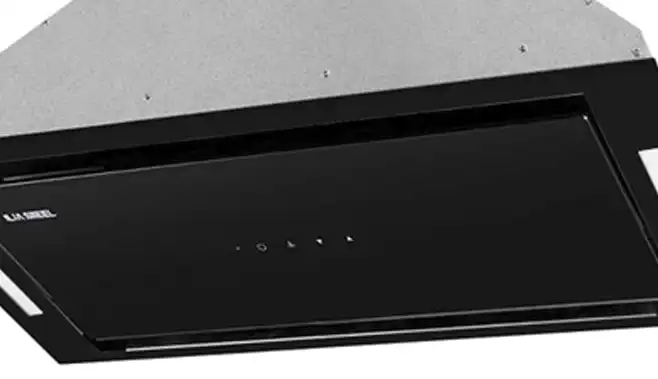 پنل تنظیمات هود مخفی ایلیا استیل مدل دیبا مشکی 75cm