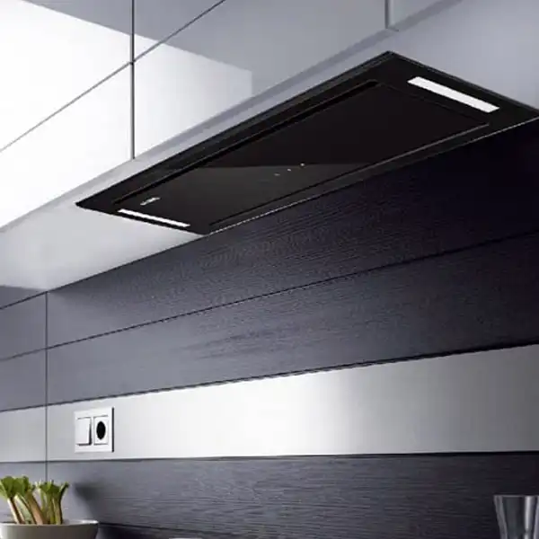 خرید اقساطی هود مخفی ایلیا استیل مدل دیبا مشکی 75cm از کارینوشاپ
