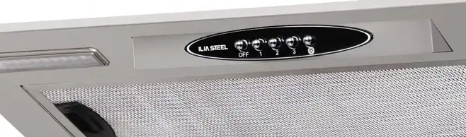 هود مخفی ایلیا استیل مدل هلیا استیل 70cm