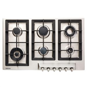 اجاق گاز صفحه ای رومیزی استیل 6 شعله steel alborz استیل البرز مدل S 6902