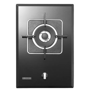 اجاق گاز شیشه ای 1 شعله استیل البرز STEEL ALBORZ مدل g 1301