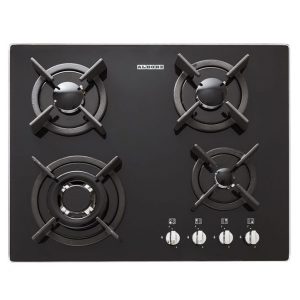 اجاق گاز شیشه ای 4 شعله استیل البرز STEEL ALBORZ مدل g 4602