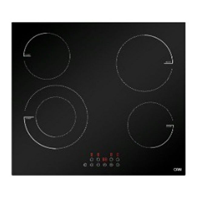 CC 4503 اجاق برقی 4 شعله جدید کن CAN شیشه سرامیکی صفحه لمسی مدل CC4503