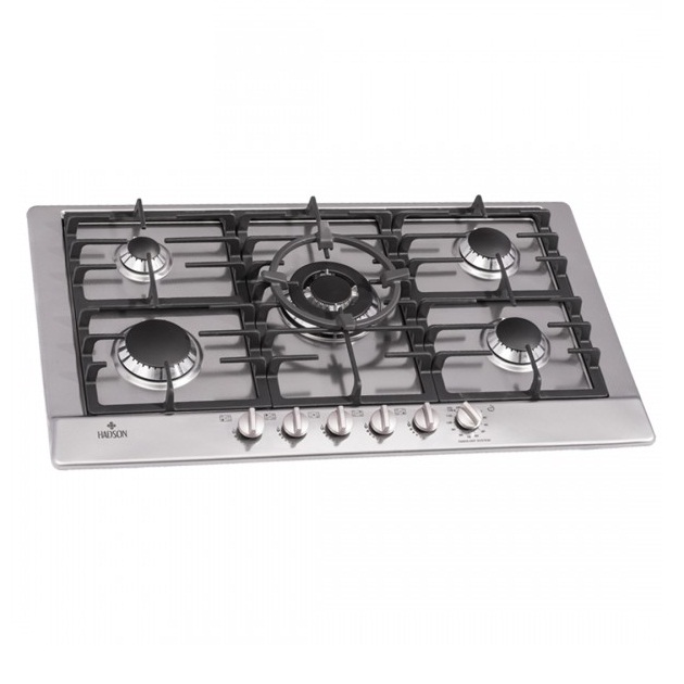 هادسون s102 اجاق گاز صفحه ای هادسون سرشعله قطعات ساباف ایتالیا شیر ترموکوپل ایتالیا اسیتل ضد خش پلوپز وسط 5 شعله مدل 102 تایمر دار