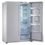 نمای داخلی یخچال دیپوینت مدل MAX سفید چرم