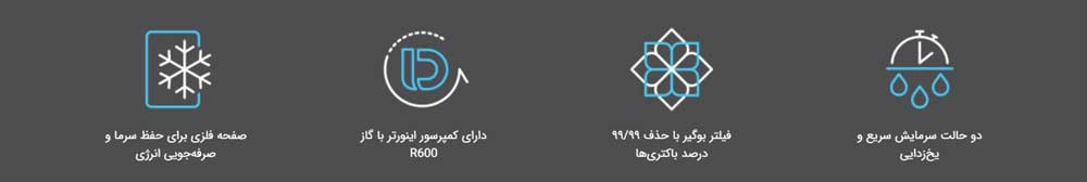 یخچال فریزر دوقلو دیپوینت D4i 
