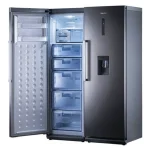 فضای داخل فریزر di4 رنگ استیل