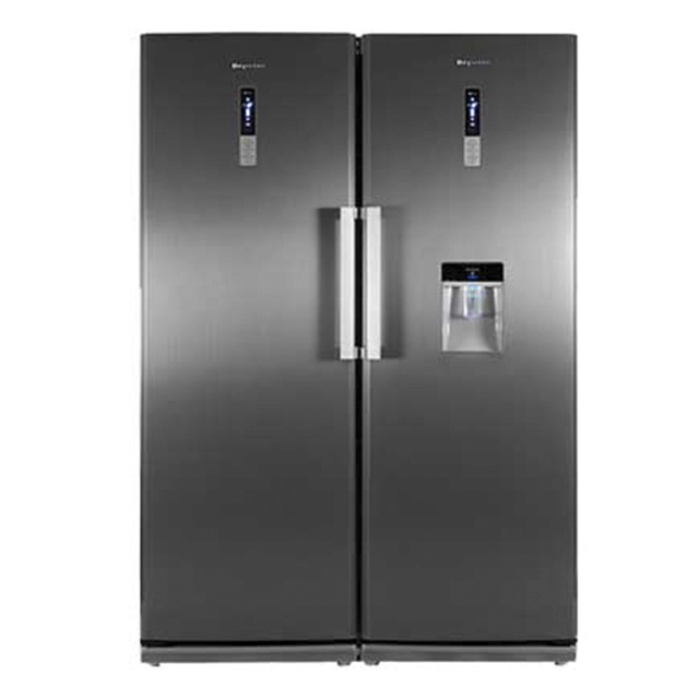 Depoint twin fridge freezer model D4i steel 4 یخچال فریزر دوقلو دیپوینت مدل D4i استیل