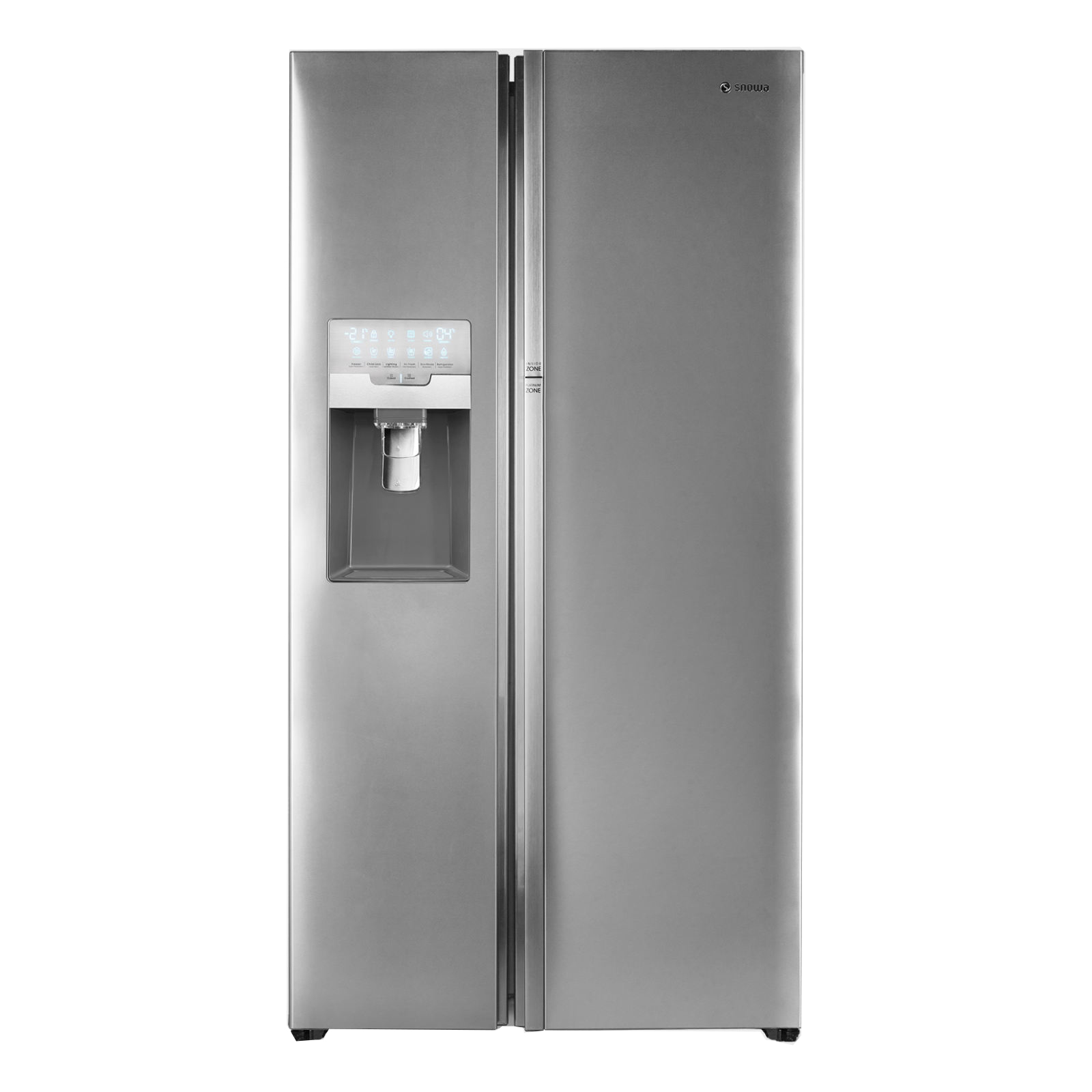 ساید بای ساید اسنوا مدل SN8-3350SS یخچال و فریزر ساید بای ساید اسنوا Snowa رنگ استیل نقره ای مدل SN8-3350SS