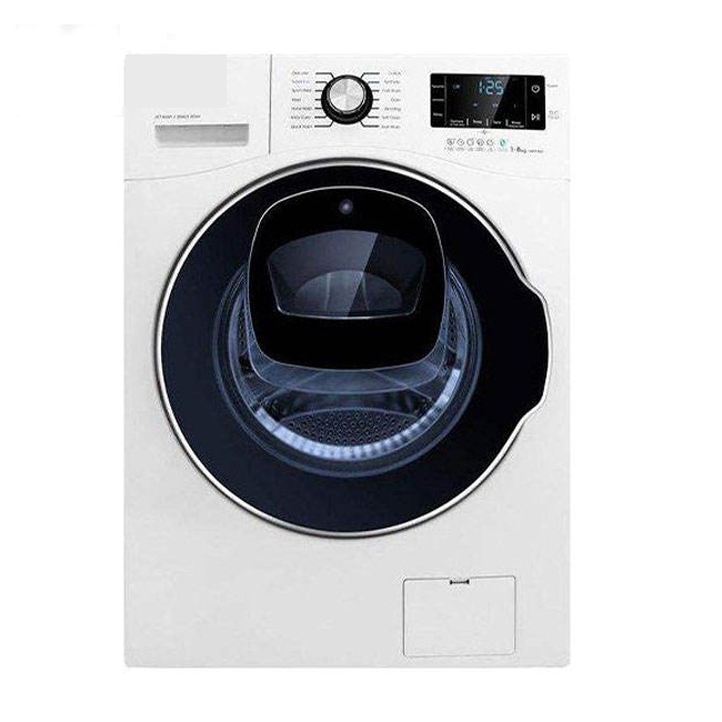 ماشین لباسشویی اسنوا SWM84606 ماشین لباسشویی اسنوا 8 کیلویی درب از جلو با قابلیت اضافه کردن لباس هوشمند رنگ سفید مدل ماشین لباسشویی واش این واش SWM-84606