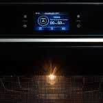 فر توکار برقی رنگ مشکی صفحه نمایش رنگی TFT تی اف تی با 51 برنامه تاچ اسکرین masterplus مدل O304 TFT