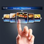 فر توکار برقی رنگ مشکی صفحه نمایش رنگی TFT تی اف تی با 51 برنامه تاچ اسکرین masterplus مدل O304 TFT