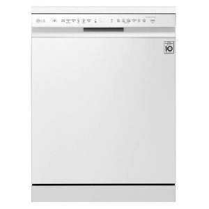 ماشین ظرفشویی ال جی 425 سفید با کد اختصاصی LG DFB425FW یا lg dfb425fw شناخته میشود این محصول مجهز به پاروی چرخشی و سیستم بخار شور میباشد و جزو پرفروش ترین محصولات برند الجی میباشد