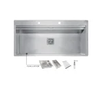 سینک توکار باکسی اخوان مدل 356 - Image 2