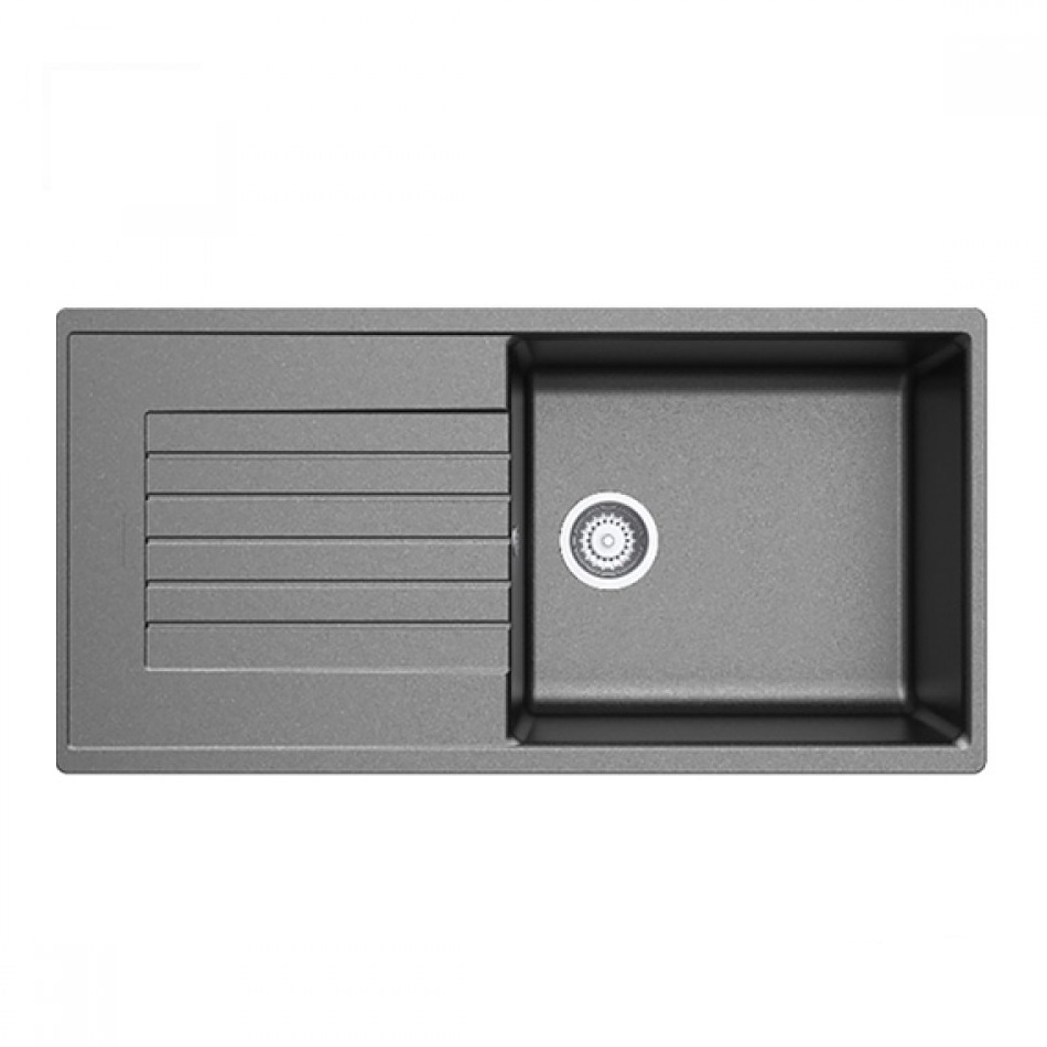 simone-d10-1000x1000 سینک گرانیتی تک لگن کن قیمت سینک گرانیتی کن مدل سیمونه دی ده رنگ طوسی Simone-D10
