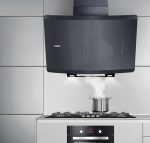 هود مورب کن مدل تایتان مشکی 90cm - Image 2