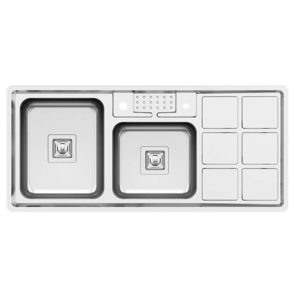 8031S-45 سینک استینلس استیل توکار کن مدل 8031S-45