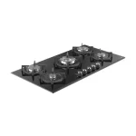 گاز رومیزی و صفحه ای شیشه ایی پنج شعله آلتون G533N