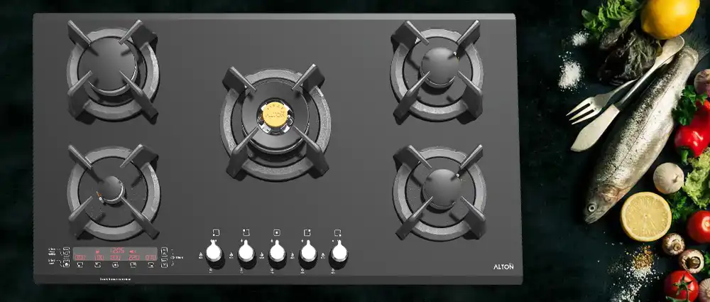 گاز رومیزی و صفحه ای آلتون با سرشعله جدید مدل IG531DN