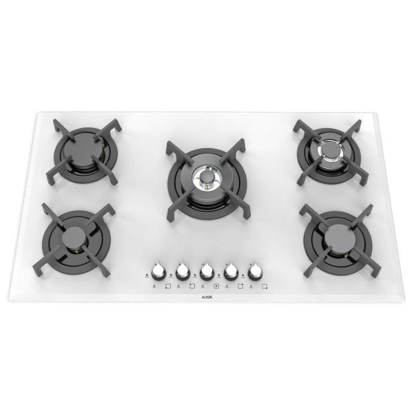 G533W,,,, اجاق گاز صفحه ای آلتون G533W شیشه مشکی