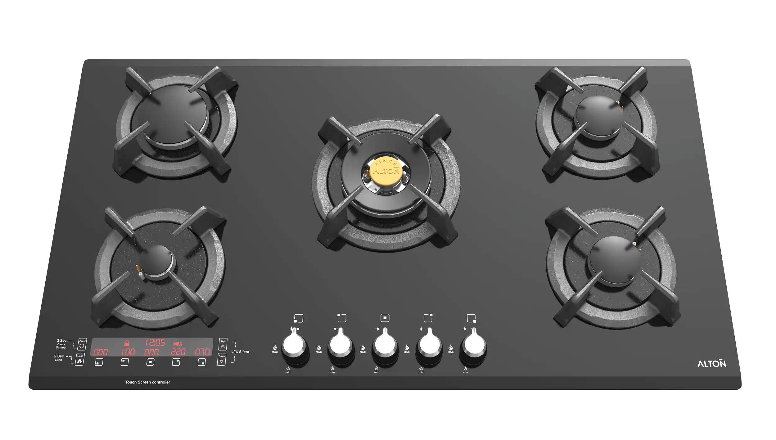 گاز رومیزی و صفحه ای آلتون با سرشعله جدید مدل IG531DN