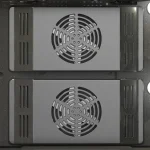 فر توکار بخارپز دو قلو بخارپز آلتون