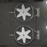 فر توکار بخارپز دو قلو بخارپز آلتون